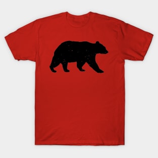 Distressed Vintage Bear Wild Nature Design T-Shirt